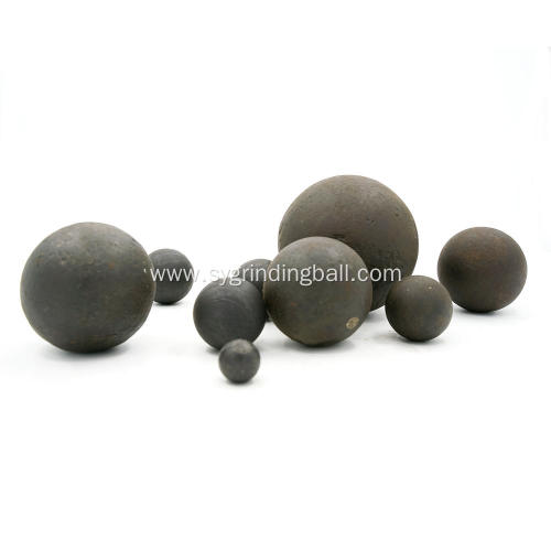 Forged steel balls for mine mills